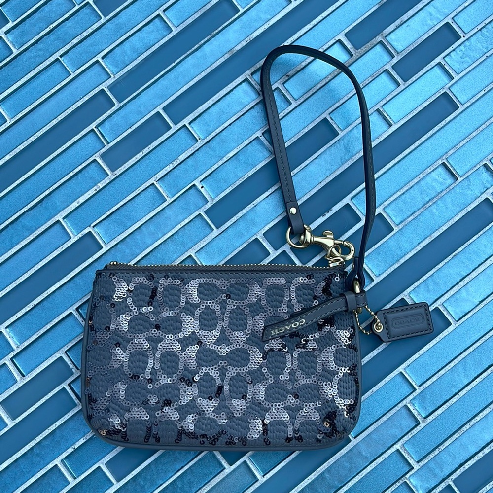 Small Coach wristlet